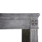 A Louis XVI Gray Hardstone Fireplace Surround 3
