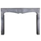 A Louis XV Franche Comte Hardstone Fireplace Surround