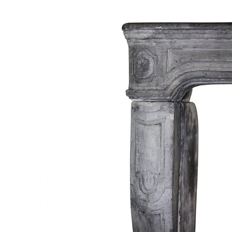 A Louis XIV Limestone Fireplace Surround no. 2893 3