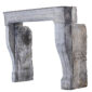 A Louis XIV Limestone Fireplace Surround no. 2893 2