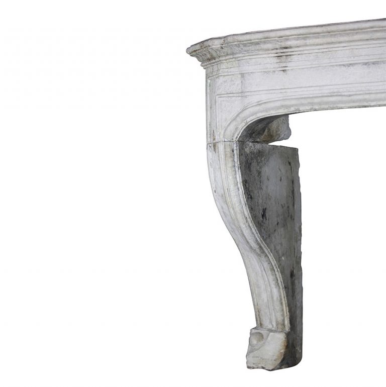A Louis XIV Limestone Fireplace Surround no. 3062 5