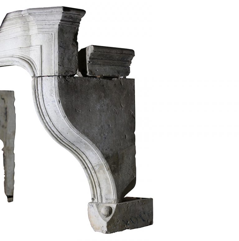 A Louis XIV Limestone Fireplace Surround no. 3062 2