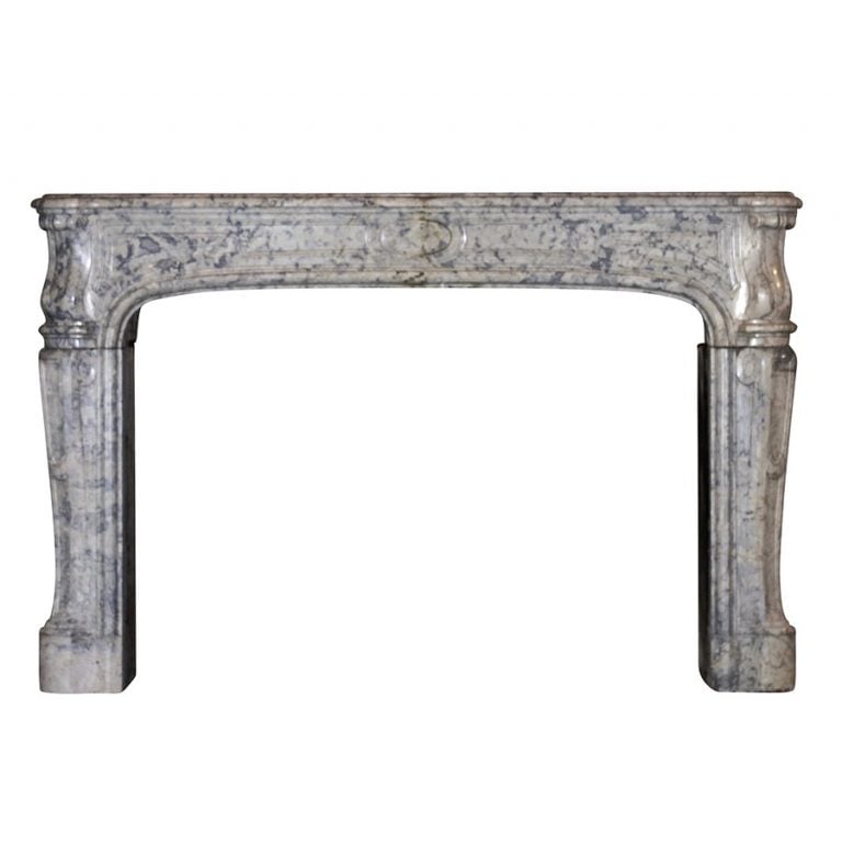 A Louis XIV Hardstone Fireplace Surround no. 3132 A Louis XIV Hardstone Fireplace Surround no. 3132