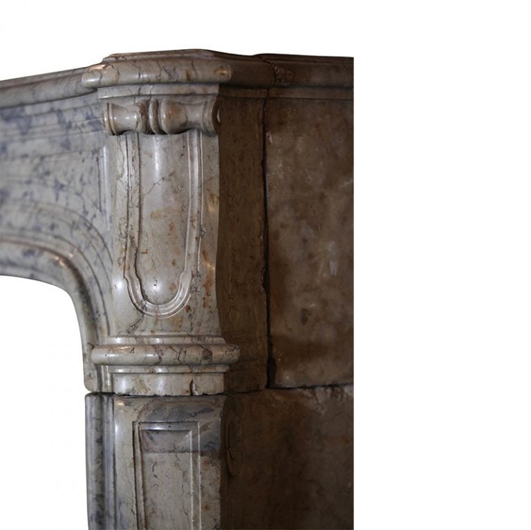 A Louis XIV Hardstone Fireplace Surround no. 3132 4 A Louis XIV Hardstone Fireplace Surround no. 3132 4