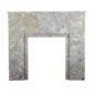 An Art Deco Breche Marble Fireplace Surround