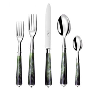 Alain Saint Joanis Julia Green Stainless Steel Place Setting