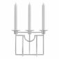 Robbe & Berking Sphinx 3 Light Candelabra with Candles