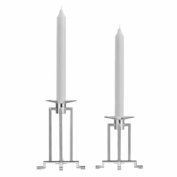 Robbe & Berking Sphinx Sterling Silver Candlestick