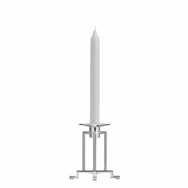 Robbe & Berking Sphinx Silver Plated Candlestick Robbe & Berking Sphinx Silver Plated Candlestick