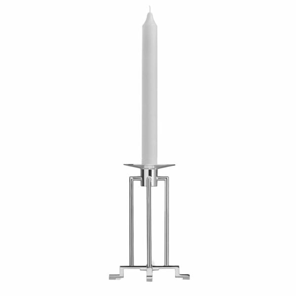 Robbe & Berking Sphinx Silver Plated Candlestick Tall Robbe & Berking Sphinx Silver Plated Candlestick Tall