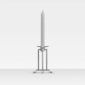 Robbe & Berking Sphinx Silver Plated Candlestick Tall