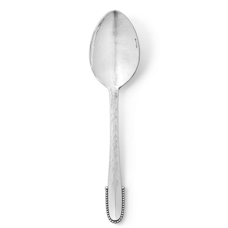 Georg Jensen Beaded Dessert Spoon