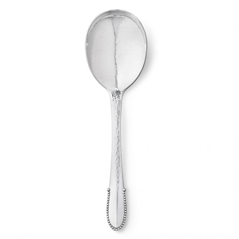 Georg Jensen Beaded Serving Spoon Medium