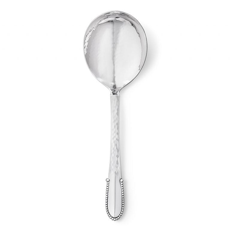 Georg Jensen Beaded Serving Spoon Small