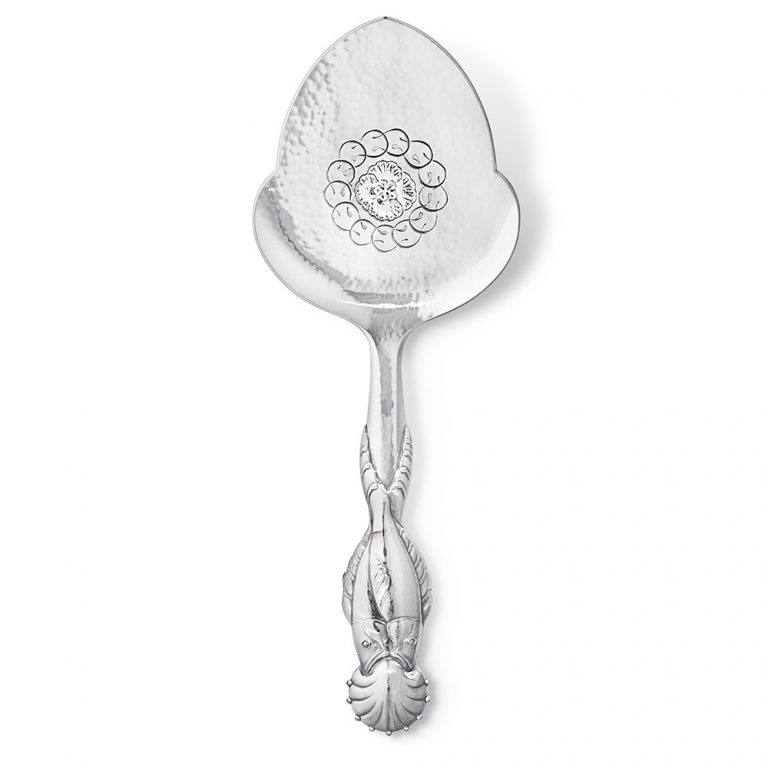 Georg Jensen Ornamental Fish Serving Spoon