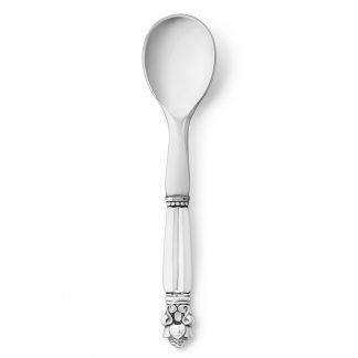 Georg Jensen Acorn Egg Spoon with Steel