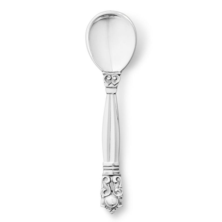 Georg Jensen Acorn Salt Spoon
