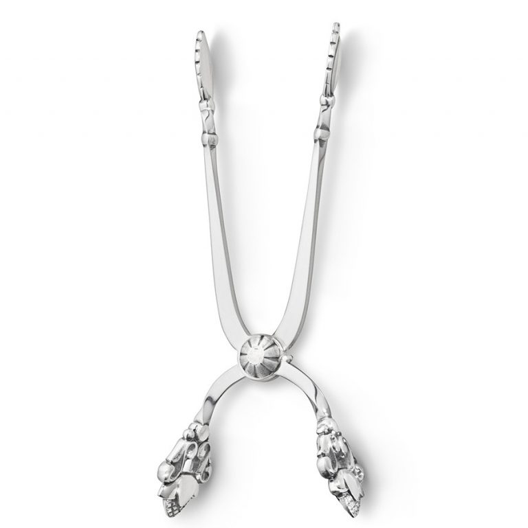 Georg Jensen Acorn Sugar Tongs