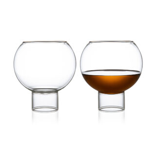 Fferrone Tulip Low Medium Glass | Kneen & Co