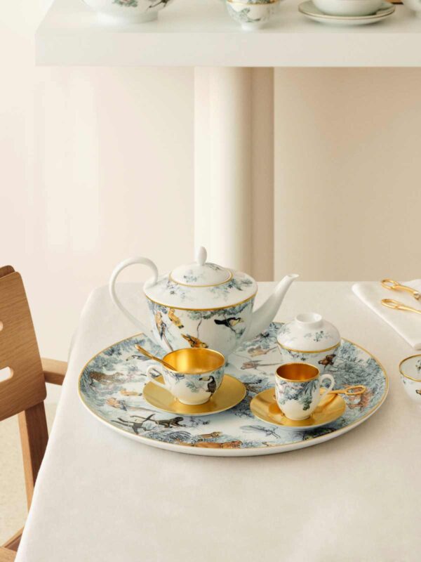 Hermès Carnets d'Equateur Tea and Dinnerware | Kneen & Co