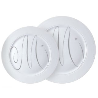 Nymphenburg Ted Muehling Custom Monogram Platinum Dinnerware