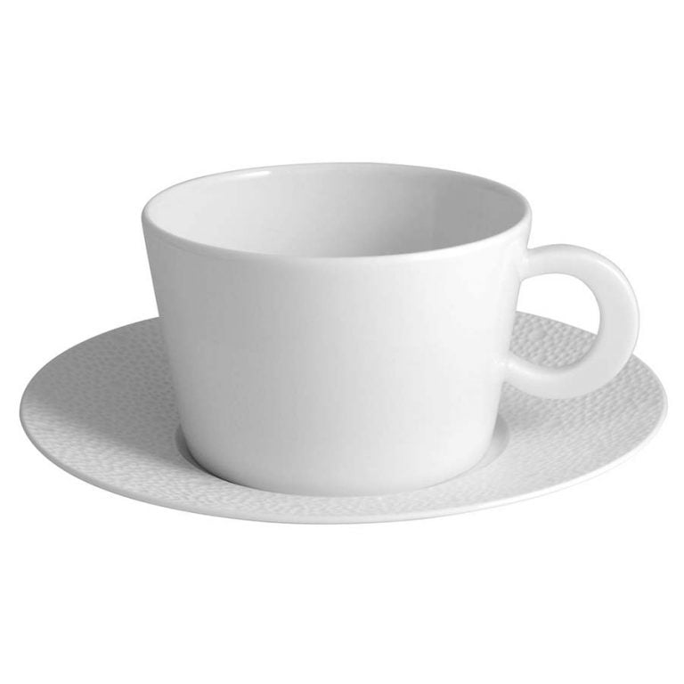 Bernardaud Ecume White Breakfast Cup