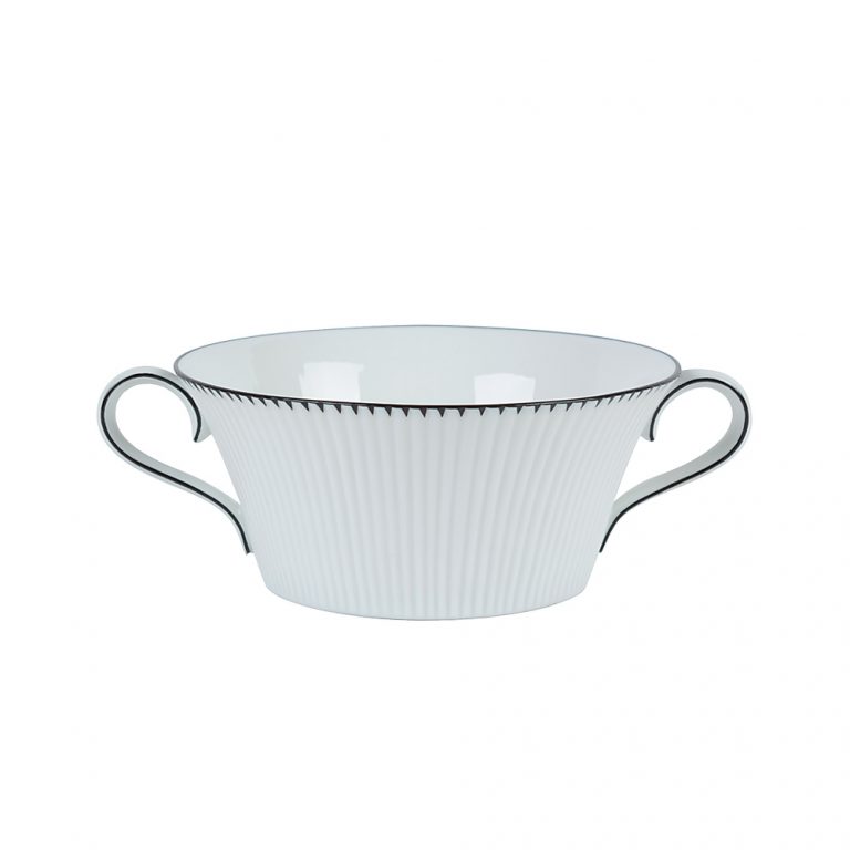 AdonisBlackSoupCup1000x1000 Nymphenburg Adonis Soup Cup with Black Rim