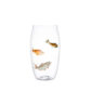 Lobmeyr Crystal Balloon Beer Tumbler with Painted Fish D