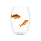 Lobmeyr Balloon Convex Tumbler With Painted Fish C