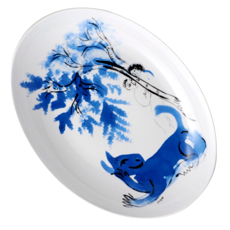 Bernardaud Marc Chagall Oval Platter