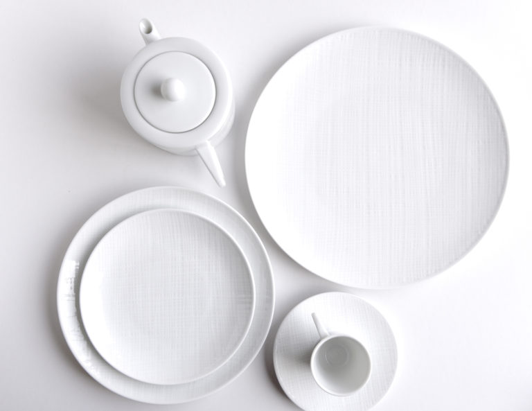 Bernardaud Organza Dinnerware | Available at Kneen & Co