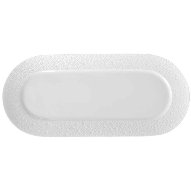 Bernardaud Ecume White Cake Platter