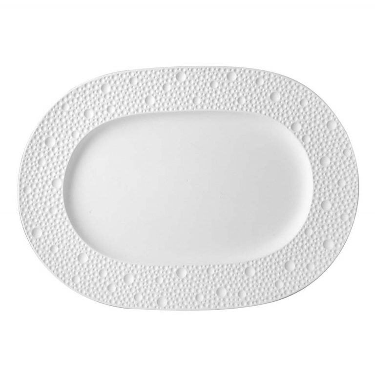 Bernardaud Ecume White Relish Dish