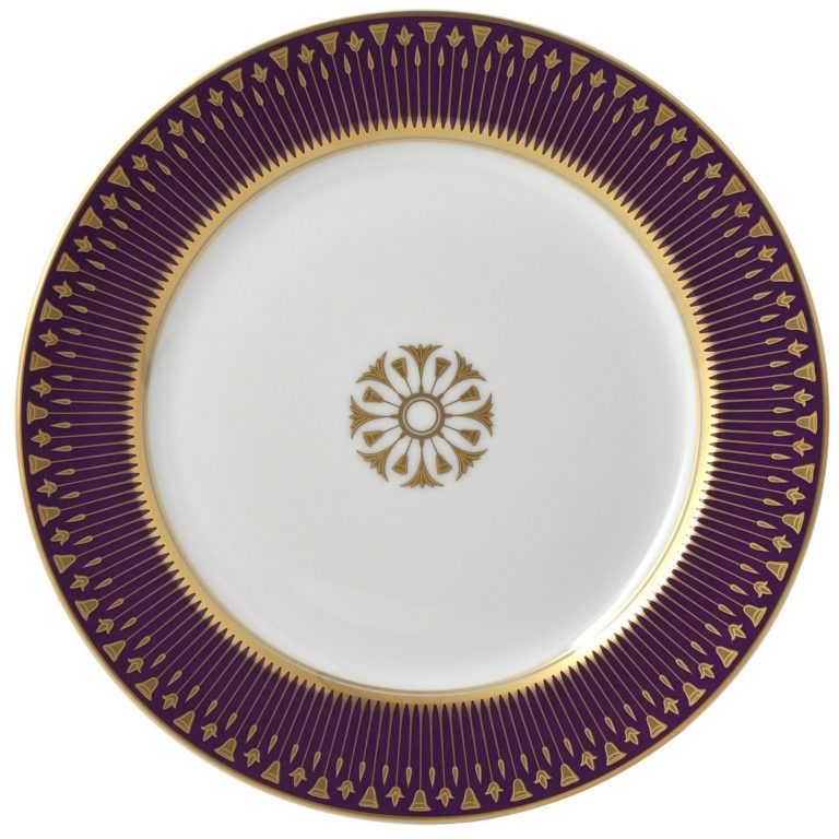 Bernardaud Soleil Levant Salad Plate Lilac