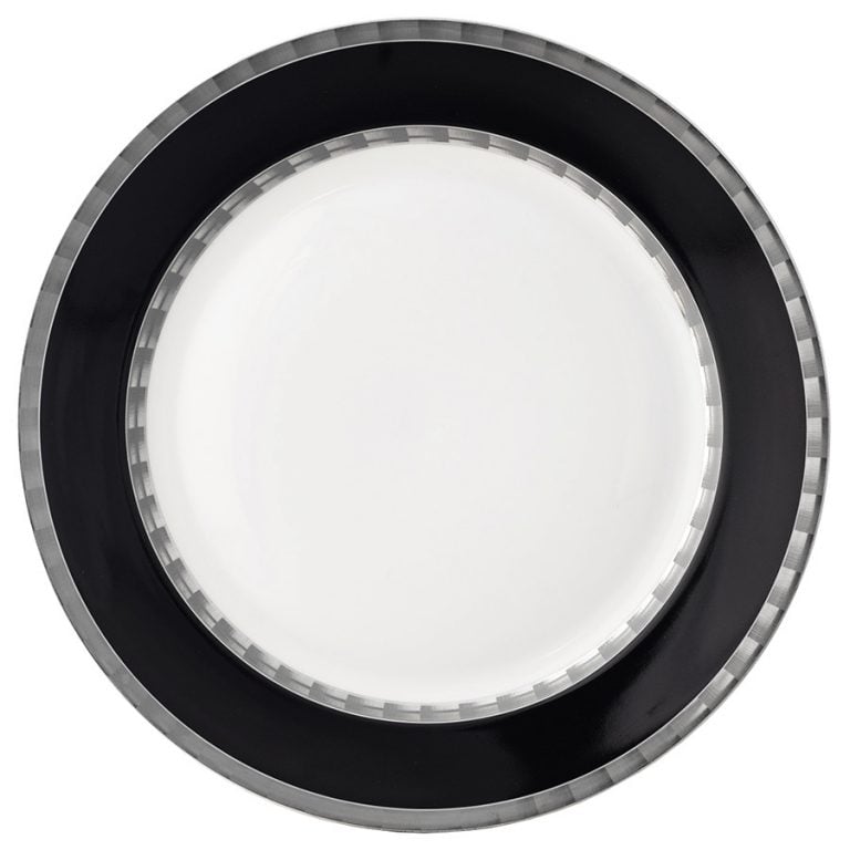 Nymphenburg Lotos Ibis Black Dinner Plate Large Nymphenburg Lotos Ibis Black Dinner Plate Large