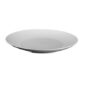 J.L Coquet Hemisphere White Flat Round Dish Small