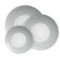 J.L Coquet Hemisphere Grey Dinner, salad and bread plate