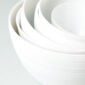 J.L Coquet Hemisphere White Dinnerware