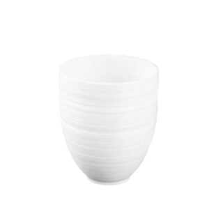 J.L Coquet Hemisphere White Goblet