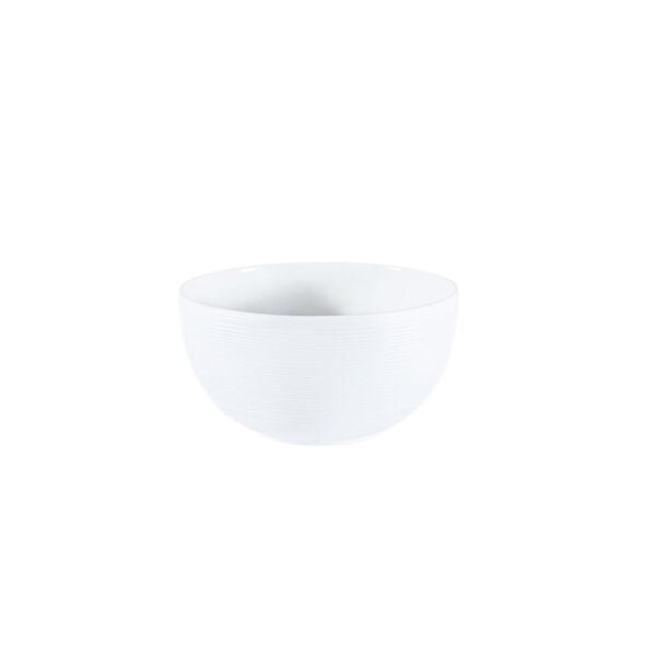 J.L Coquet Hemisphere White Rice Bowl