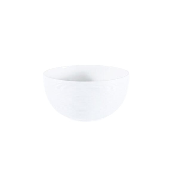 J.L Coquet Hemisphere White Soup Bowl