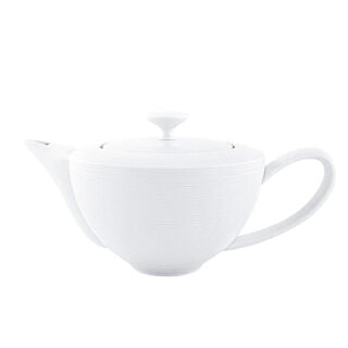J.L Coquet Hemisphere White Teapot Large