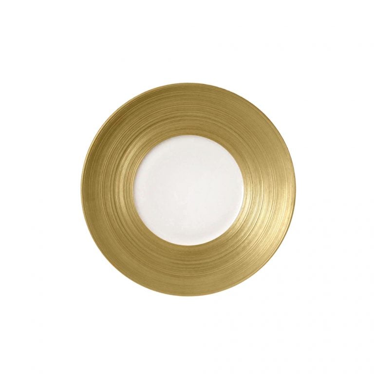 JLCHemisphereGoldBreadPlate1000x1000 J.L Coquet Hemisphere Gold Bread and Butter Plate at Kneen & Co. Luxury Porcelain