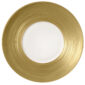 J.L Coquet Hemisphere Gold Dinnerware at Kneen & Co. Luxury Porcelain