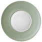 J.L Coquet Hemisphere Khaki Green Dinnerware at Kneen & Co. Fine Porcelain