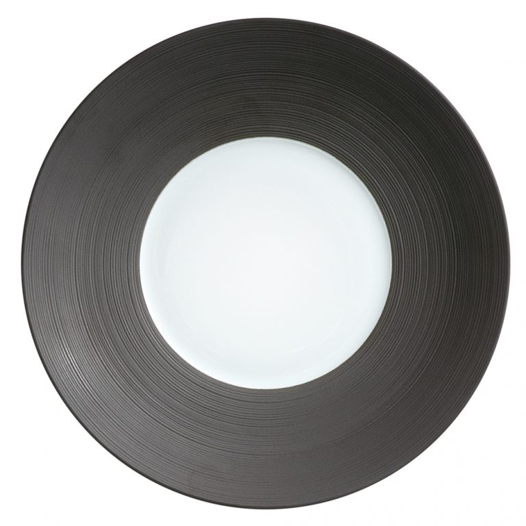 J.L Coquet Hemisphere Sepia Dinnerware at Kneen & Co. Luxury Porcelain