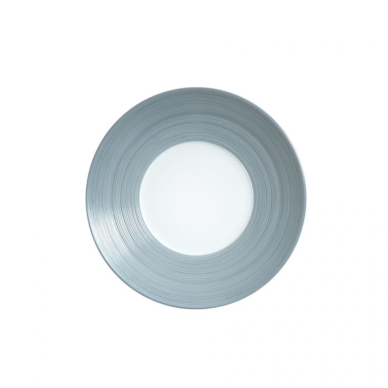 JLCHemisphereStormBlueBreadPlate1000x1000 J.L Coquet Hemisphere Storm Blue Bread and Butter Plate at Kneen & Co. Luxury Porcelain