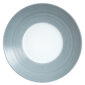 J.L Coquet Hemisphere Storm Blue Presentation Plate at Kneen & Co. High-End Porcelain