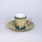 Marie Daage Ruban Espresso Cup and Saucer