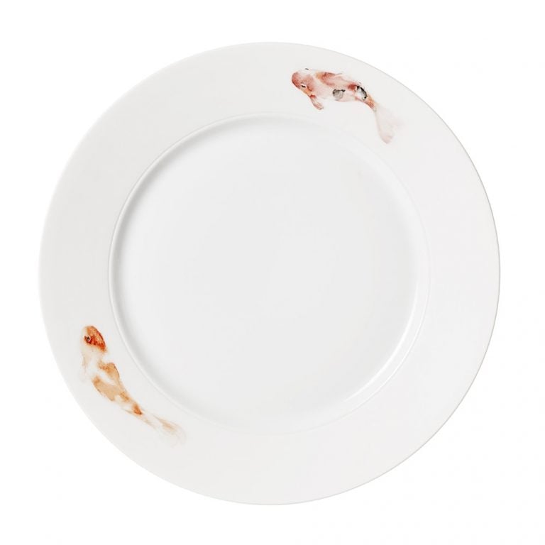 Nymphenburg Lotos Koi Pasta Plate